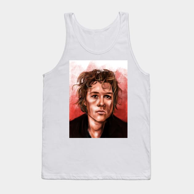 Heath Ledger Tank Top by Svetlana Pelin